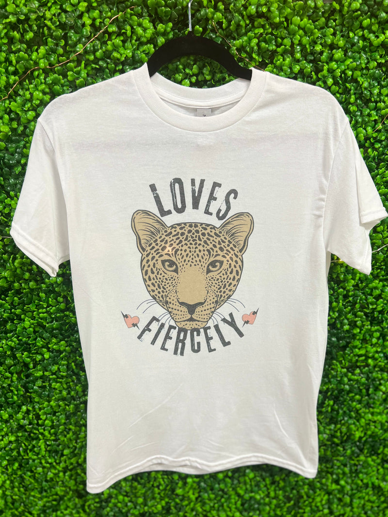 Loves Fiercely Graphic Tee