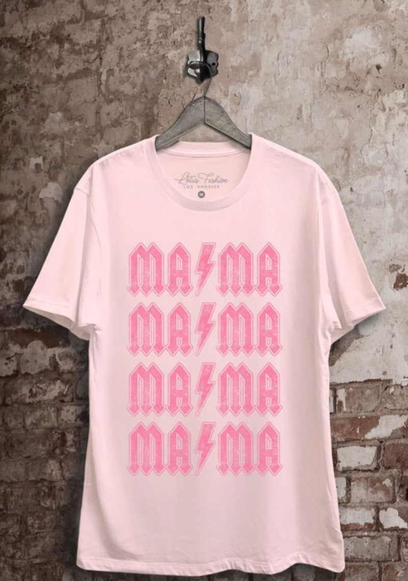 MAMA Lightning Bolt Graphic Tee