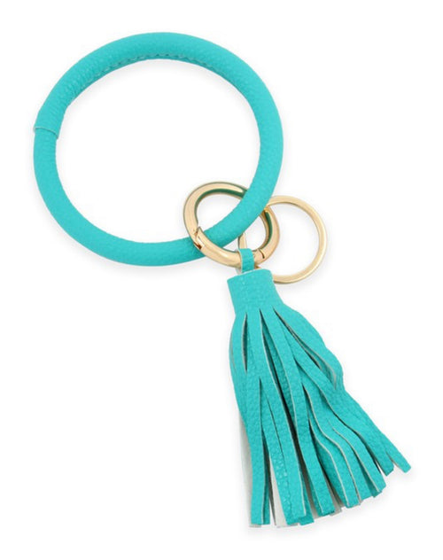 New FauxLeather KeyChain & Tassel